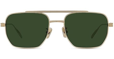 GV Speed aviator sunglasses in green 